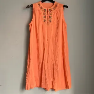 Vintage Gossard Artemis Coral Nightgown Medium