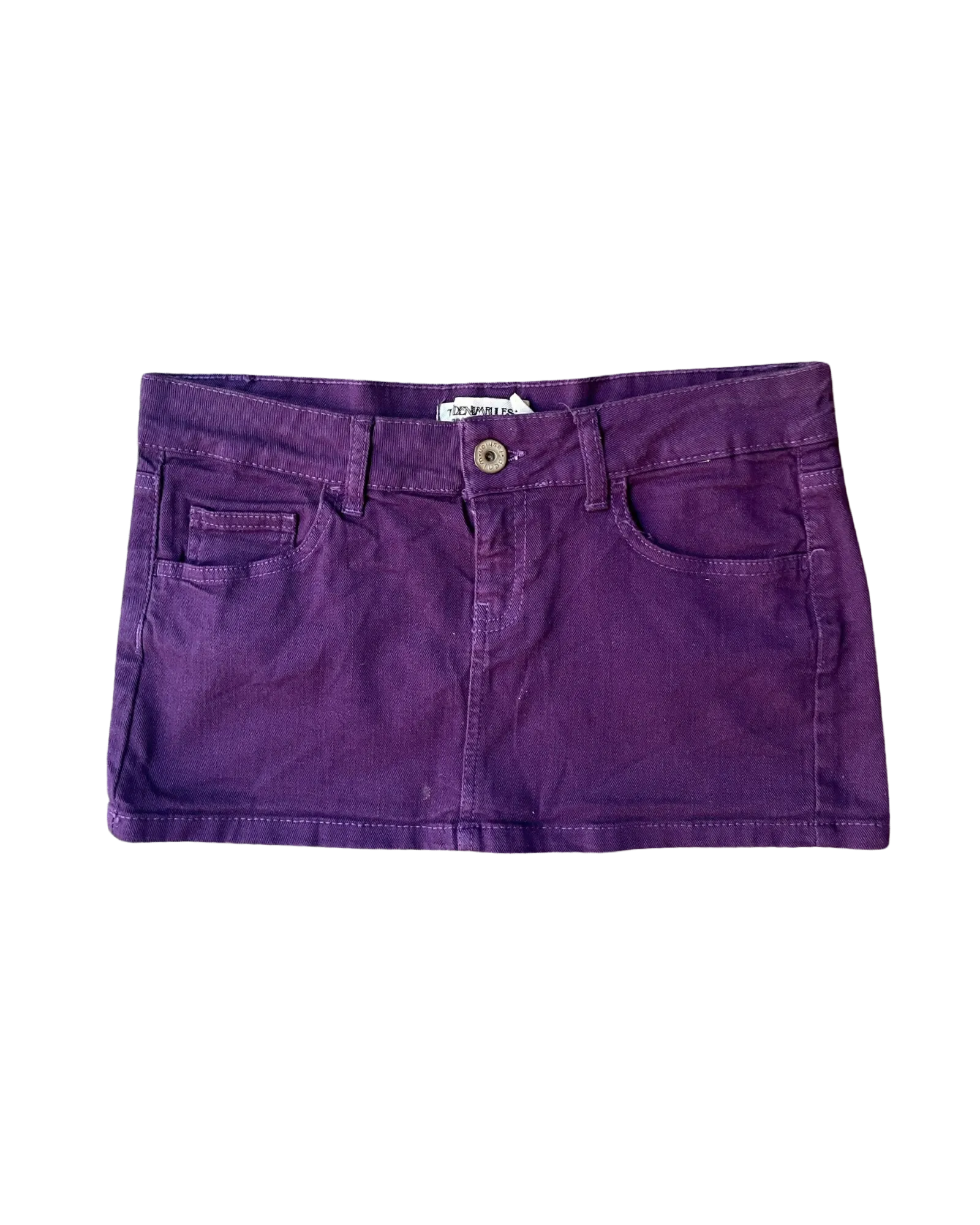 Vintage Mini Denim Skirt Size 10