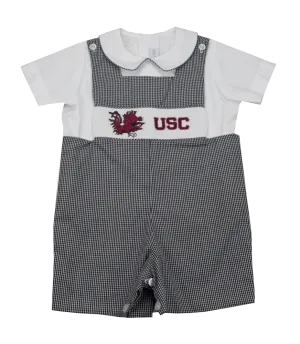 Vive La Fete Carolina Smocked  Shortall 2pc Set