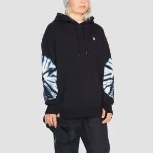 Volcom Costus Pullover Hoodie Black - Womens