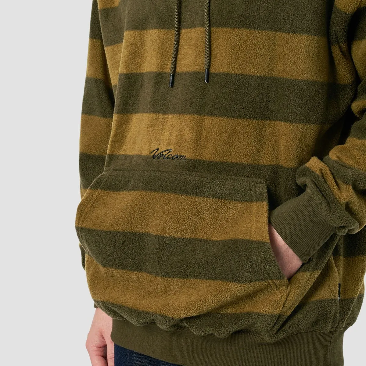Volcom Throw Exceptions Pullover Hoodie Old Mill