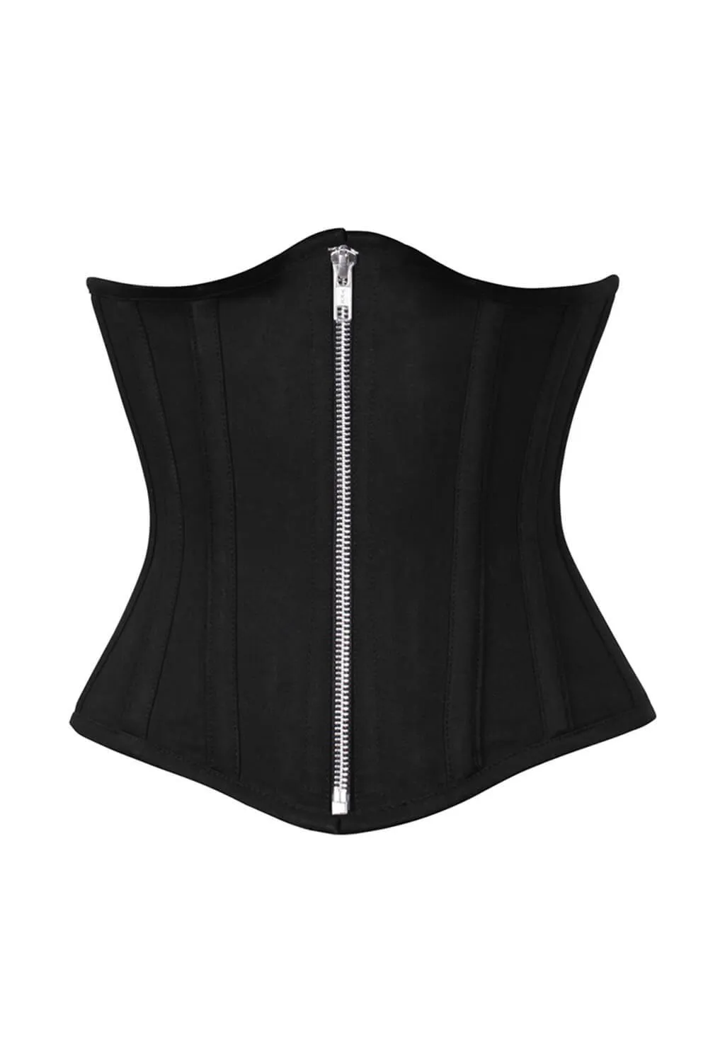 Waist Shaper Black Cotton Corset