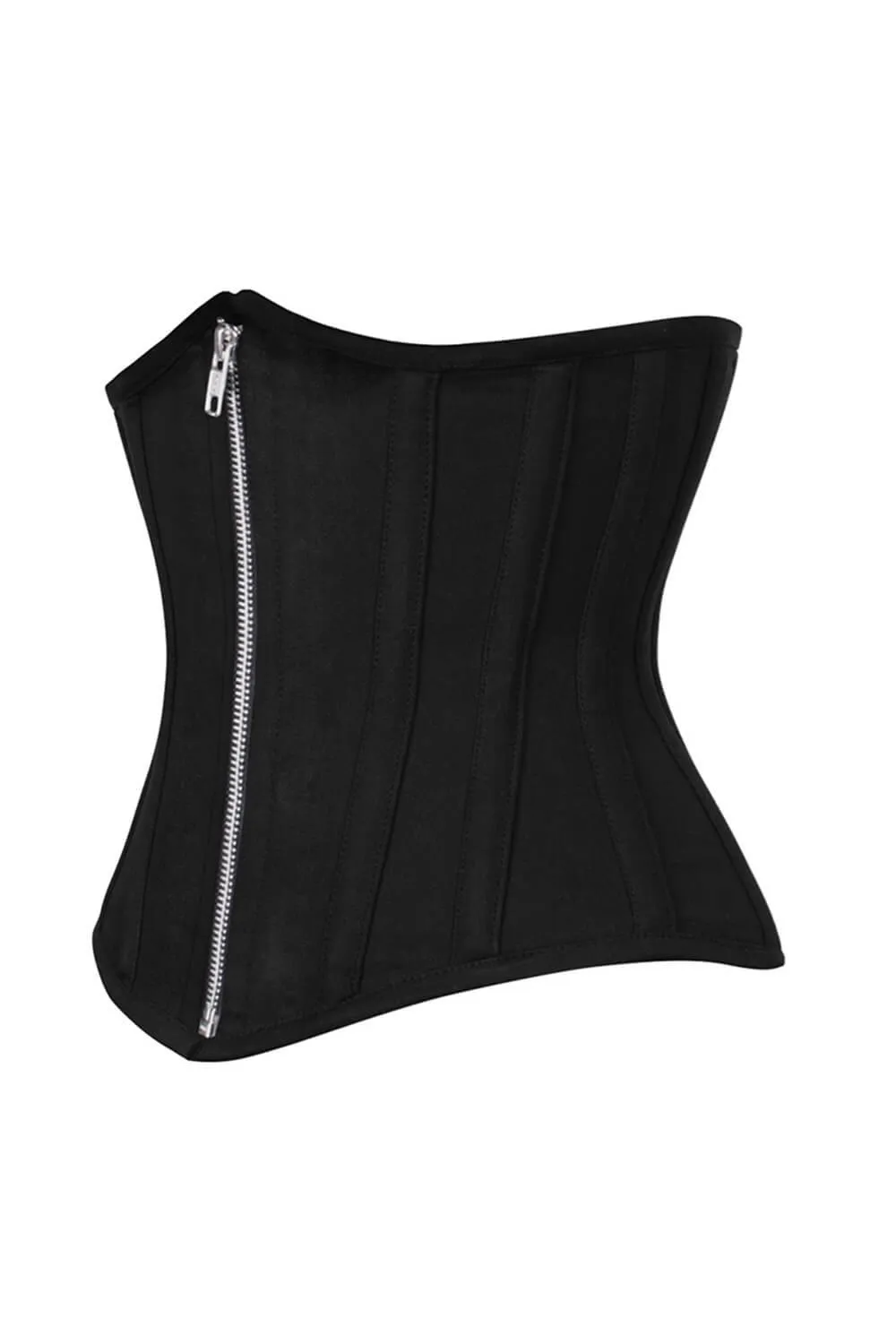 Waist Shaper Black Cotton Corset