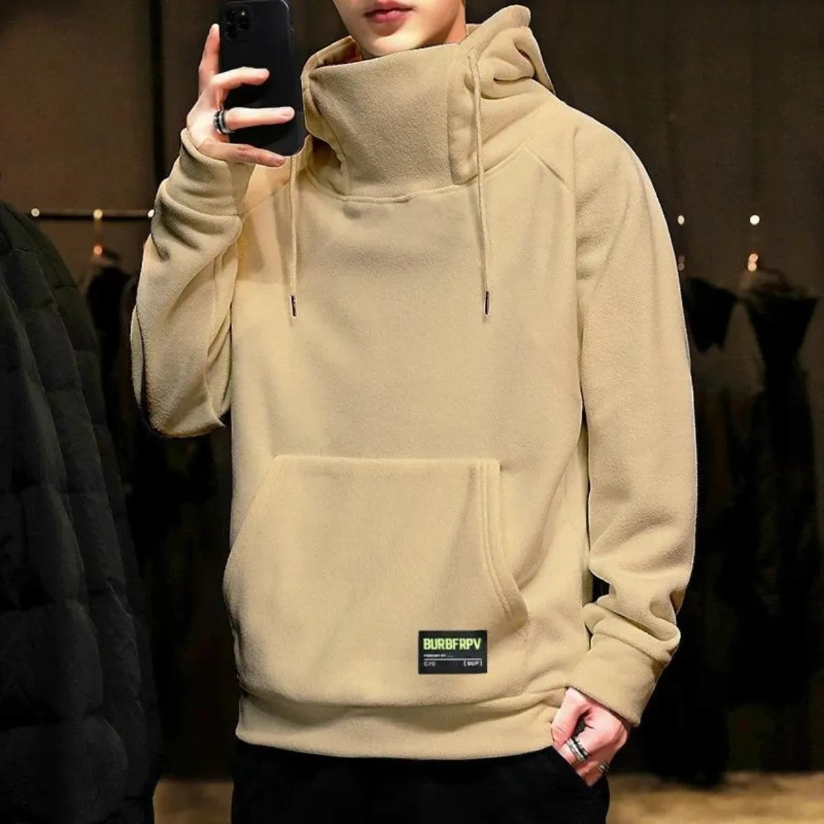 Winddicht: Der PolarGuard Polarfleece-Hoodie