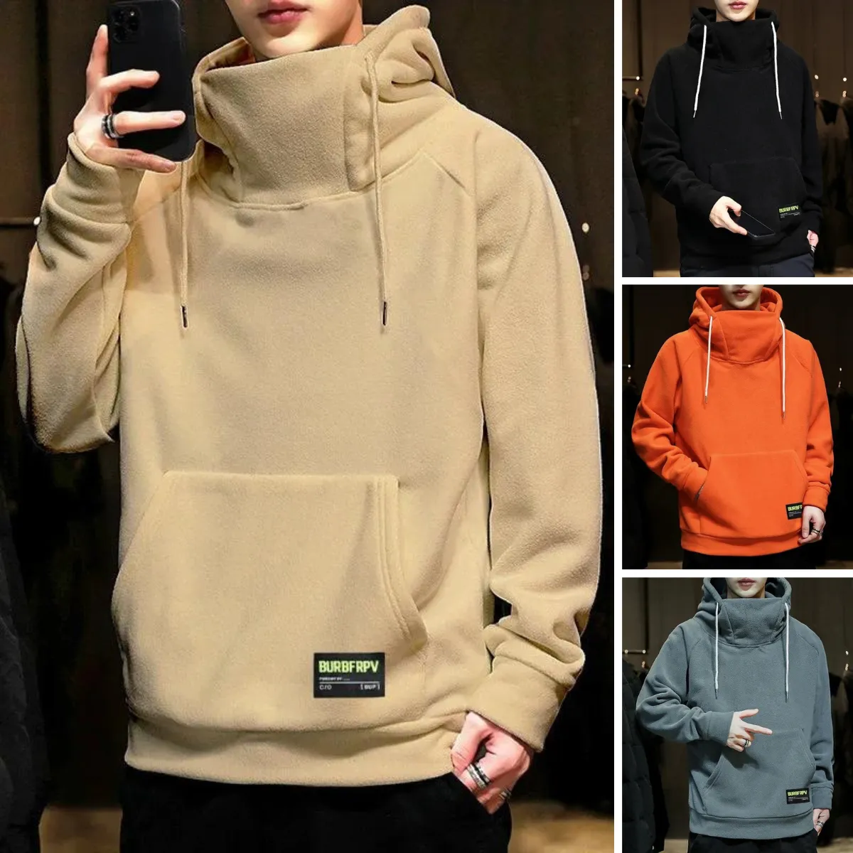 Winddicht: Der PolarGuard Polarfleece-Hoodie