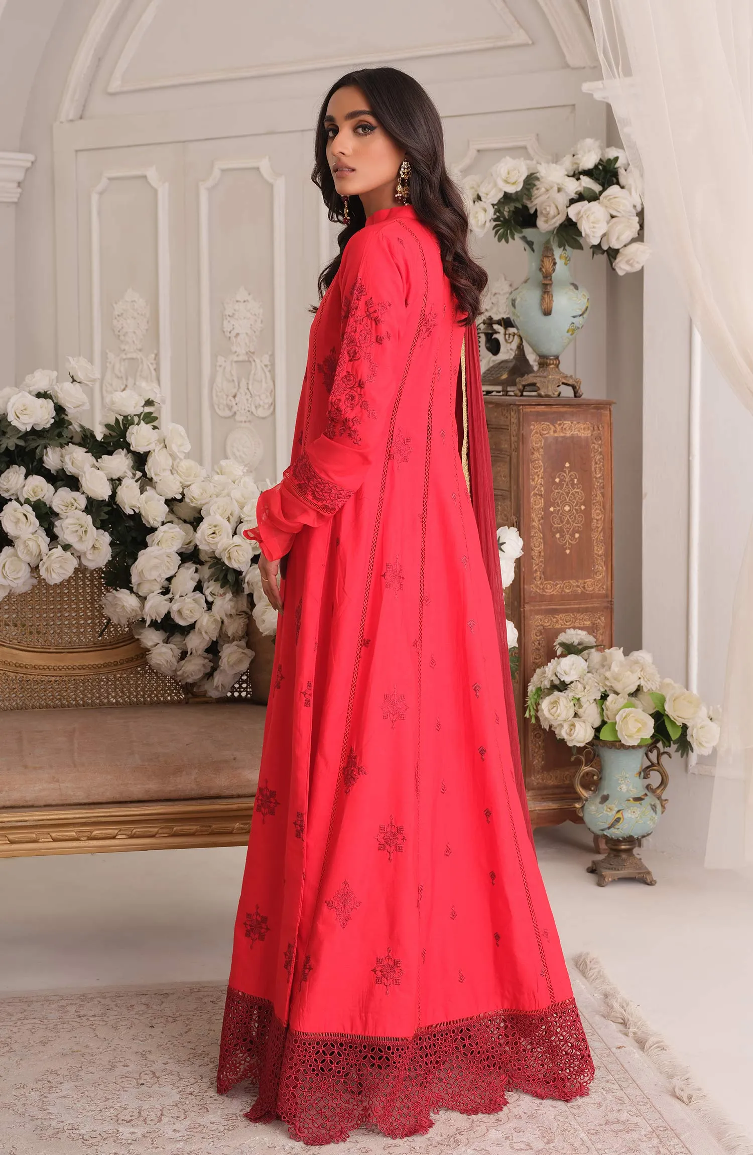 WINE (MLRG-001) | Maryum N Maria Chand Ki Chandni Collection 2022 | Ready To Wear Stitched Suits