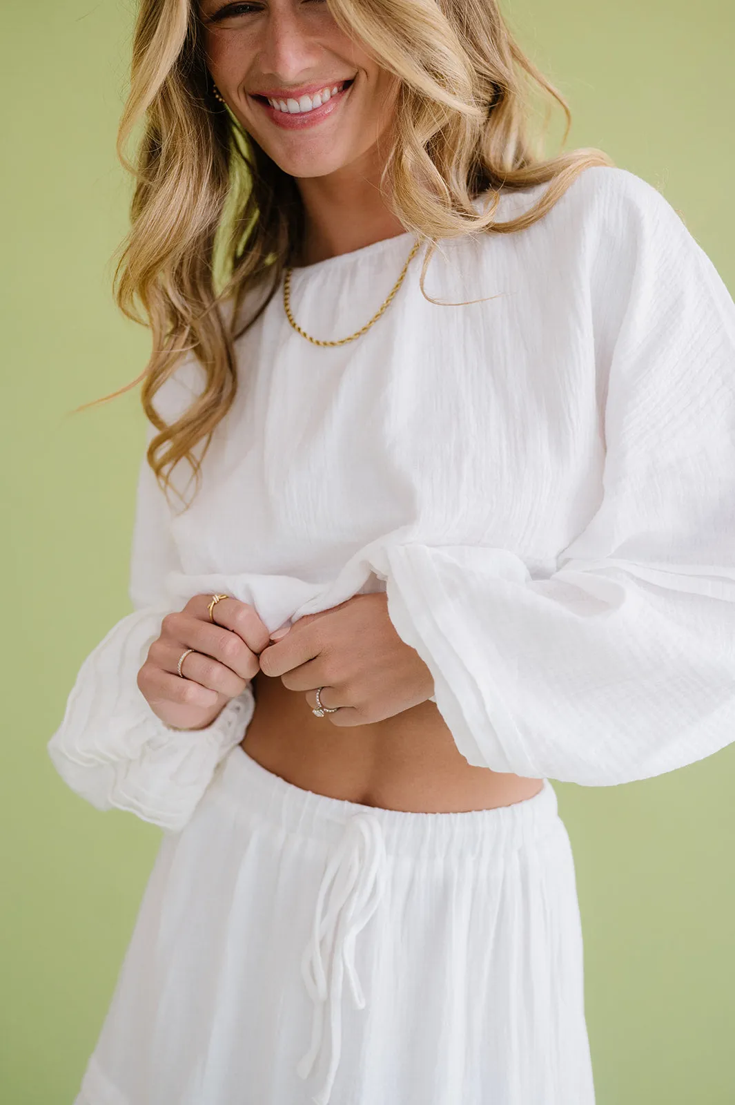 Winnie Top // White