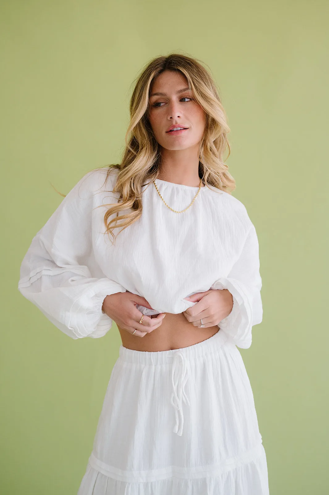 Winnie Top // White