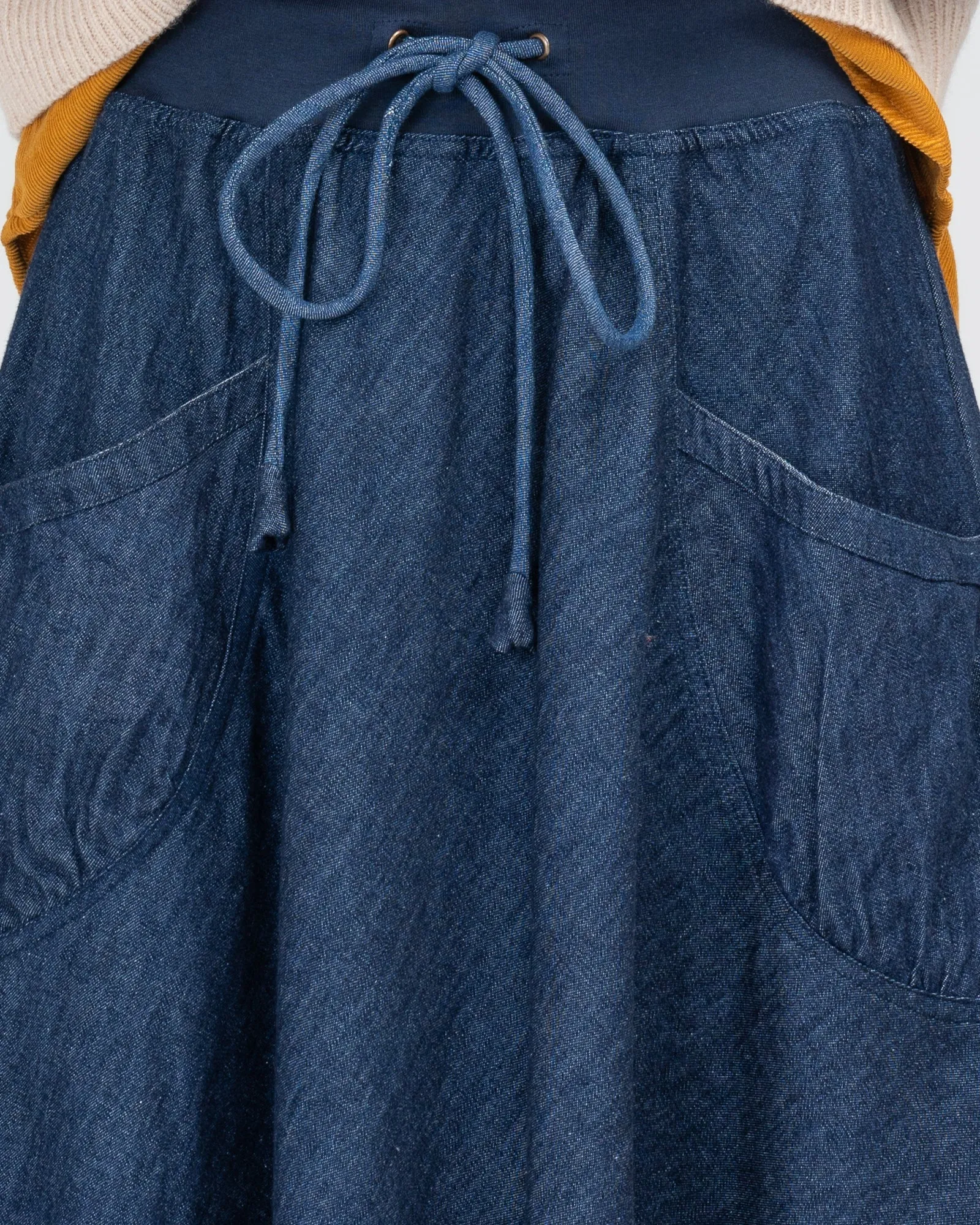 Winter Guru Skirt -Dark Denim