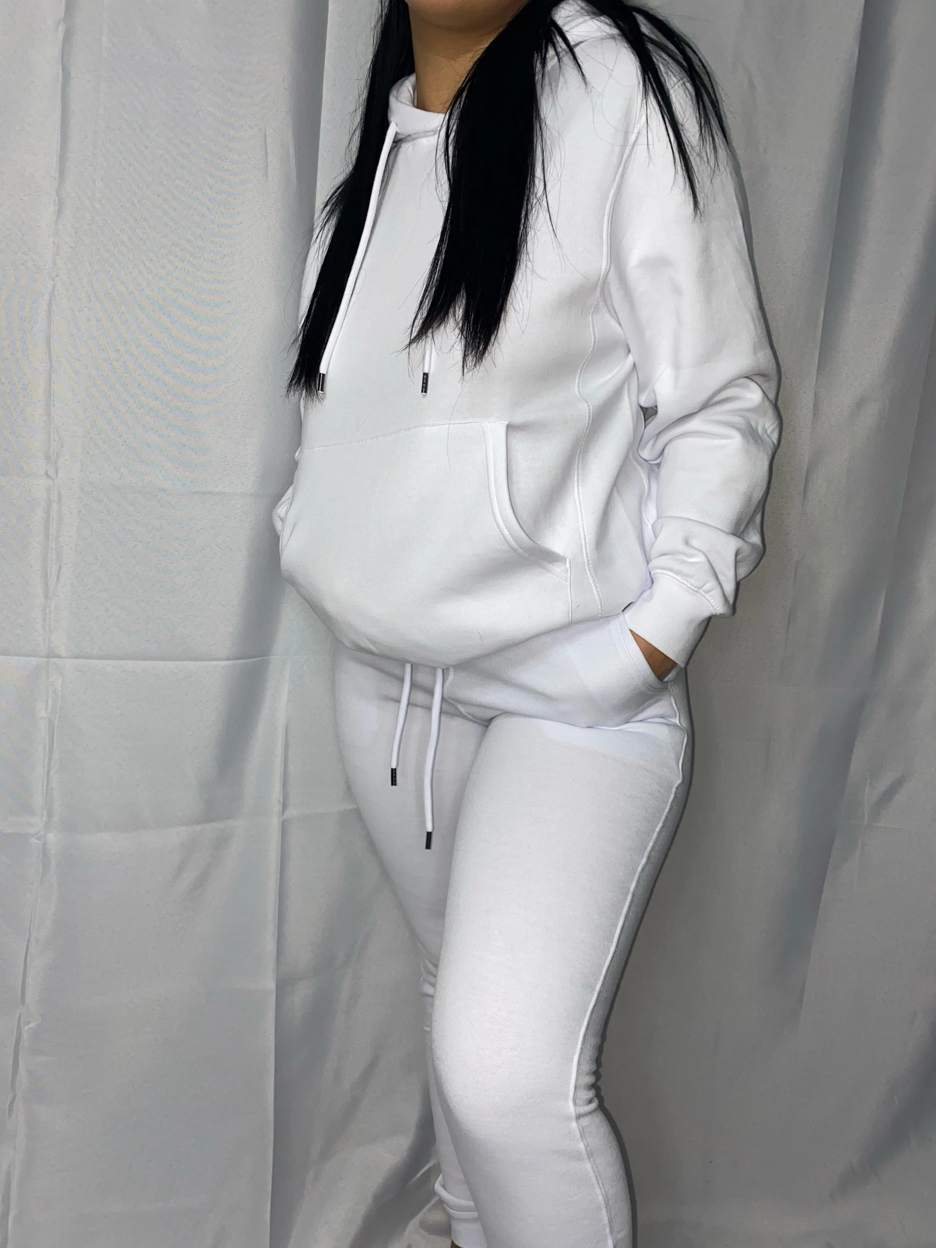 Winter Hoodie - White