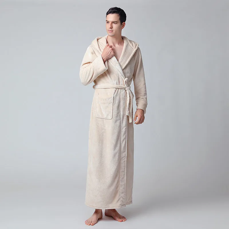 Winter Thick Coral Fleece Nightgown