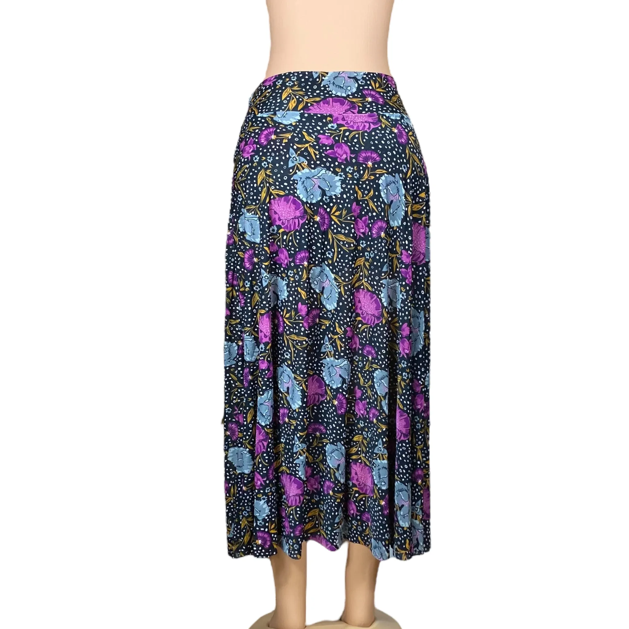 Women's Beach, Long, High waist, Midi Skirt with Short Inside