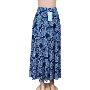 Women's Beach, Long, High waist, Midi Skirt with Short Inside