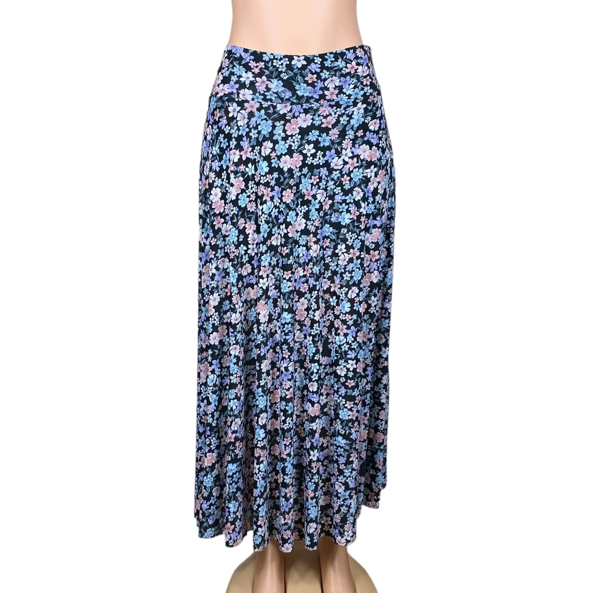 Women's Beach, Long, High waist, Midi Skirt with Short Inside