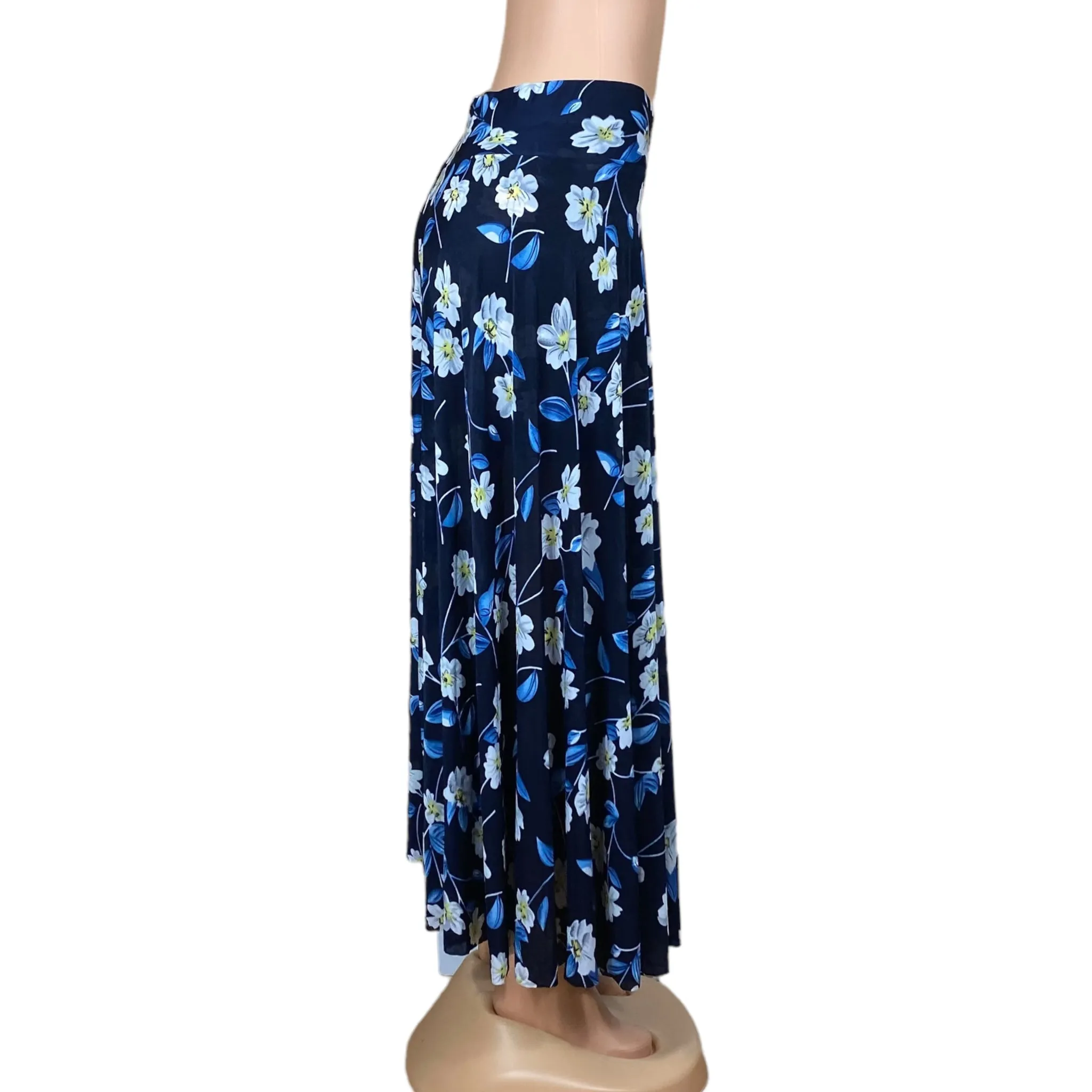 Women's Beach, Long, High waist, Midi Skirt with Short Inside