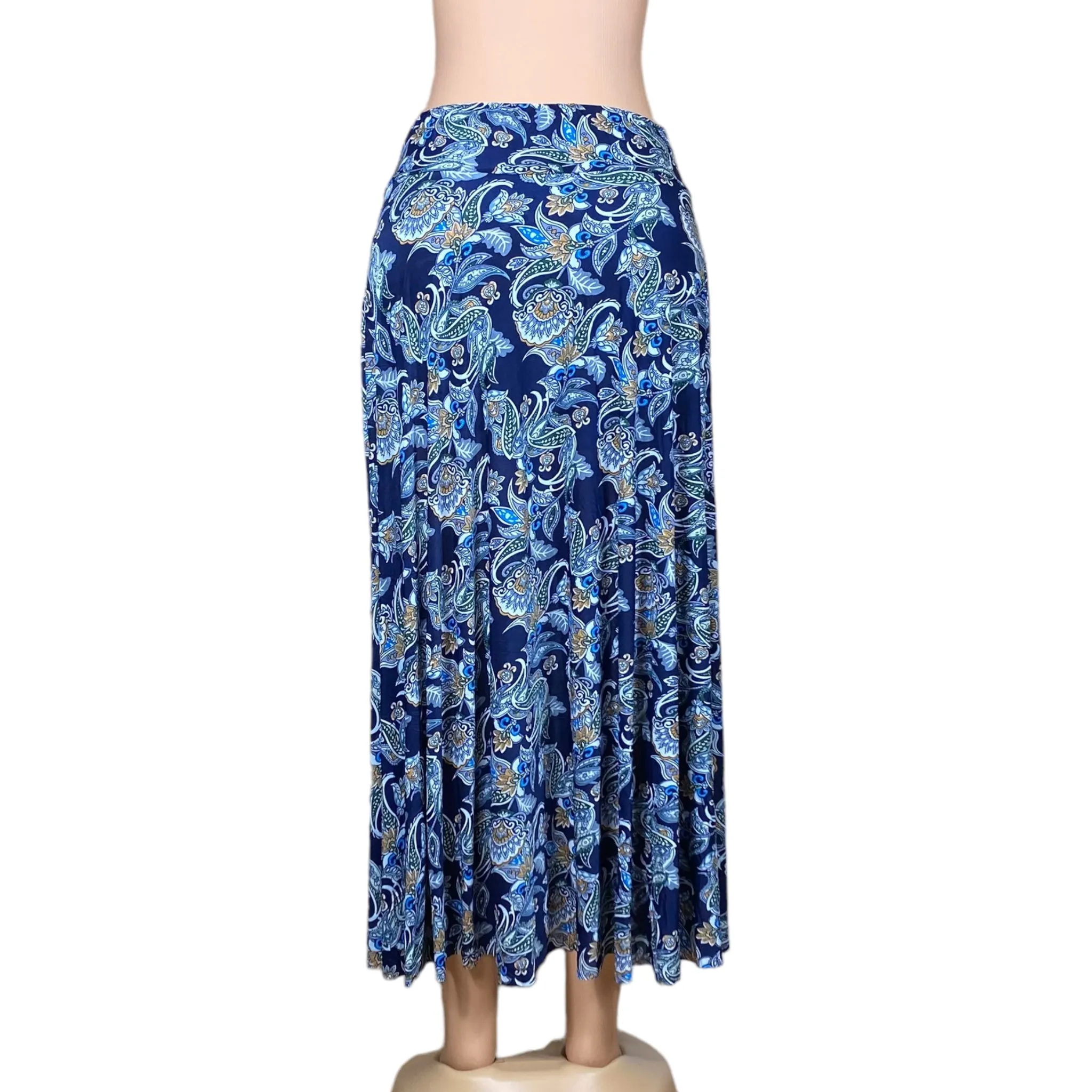 Women's Beach, Long, High waist, Midi Skirt with Short Inside