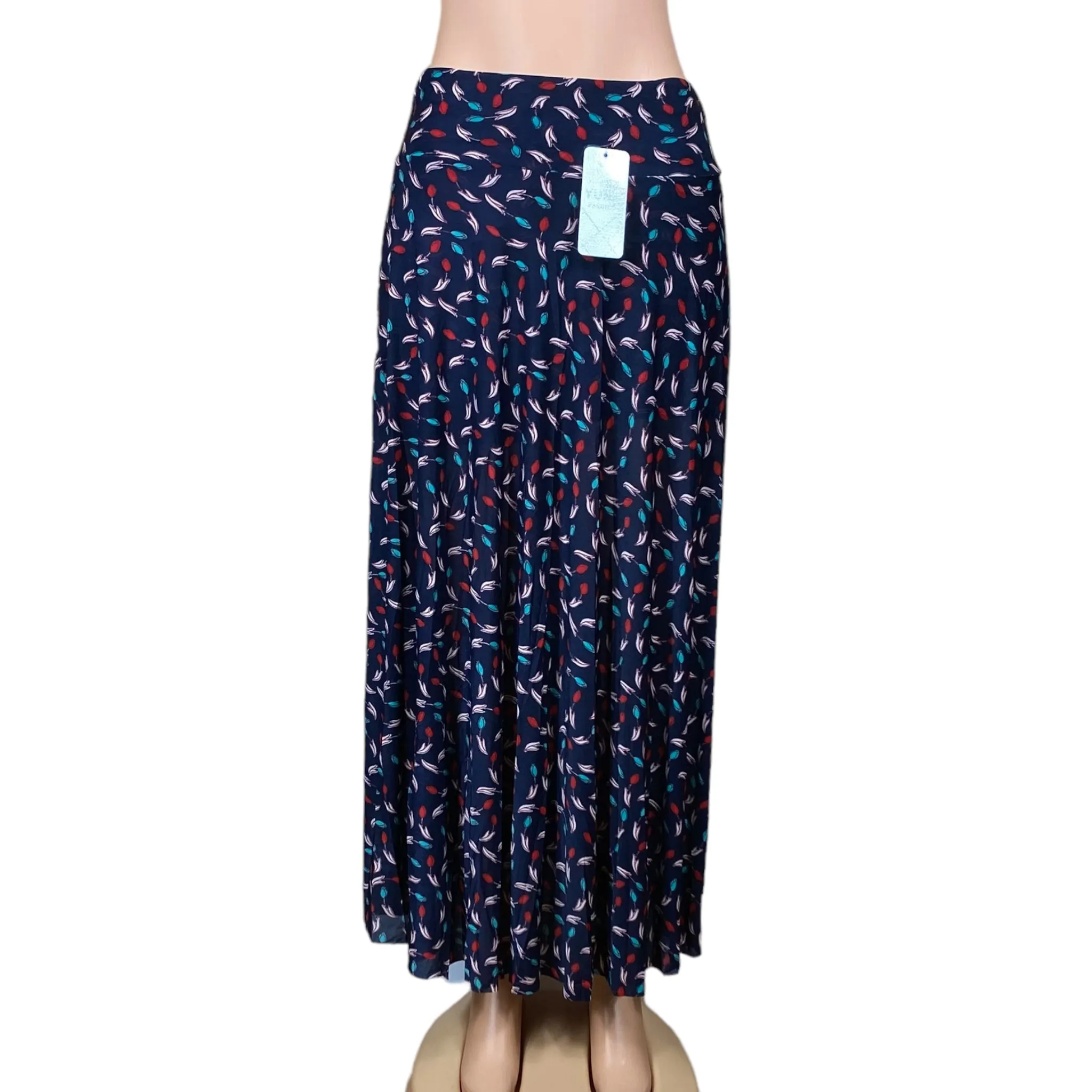 Women's Beach, Long, High waist, Midi Skirt with Short Inside