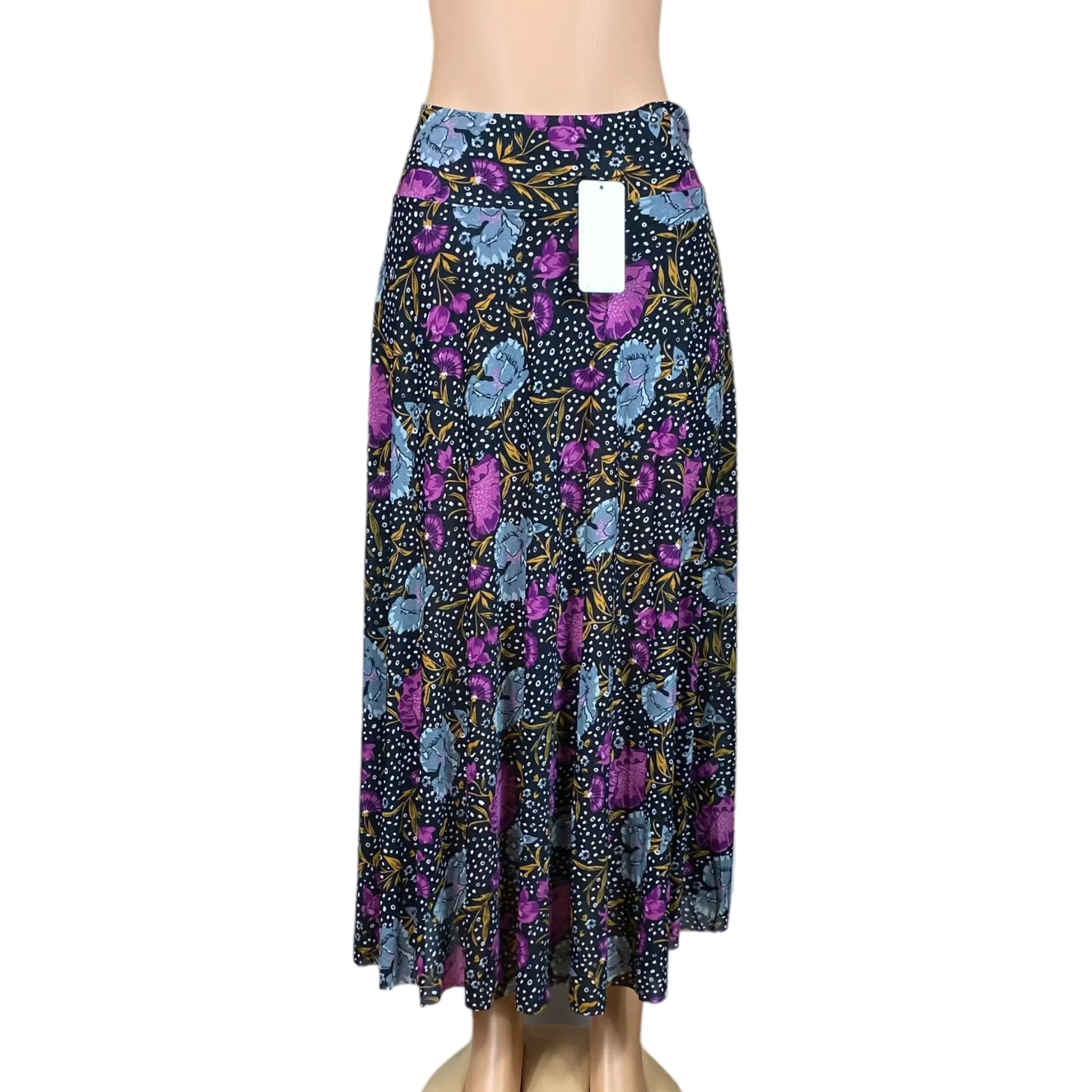 Women's Beach, Long, High waist, Midi Skirt with Short Inside