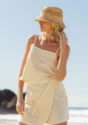 WS Cassidy Top Square - Butter