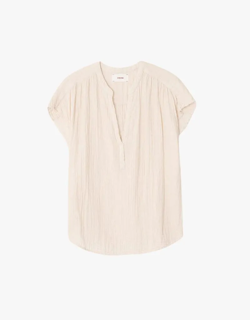 Xirena Kane Top in Oysterette