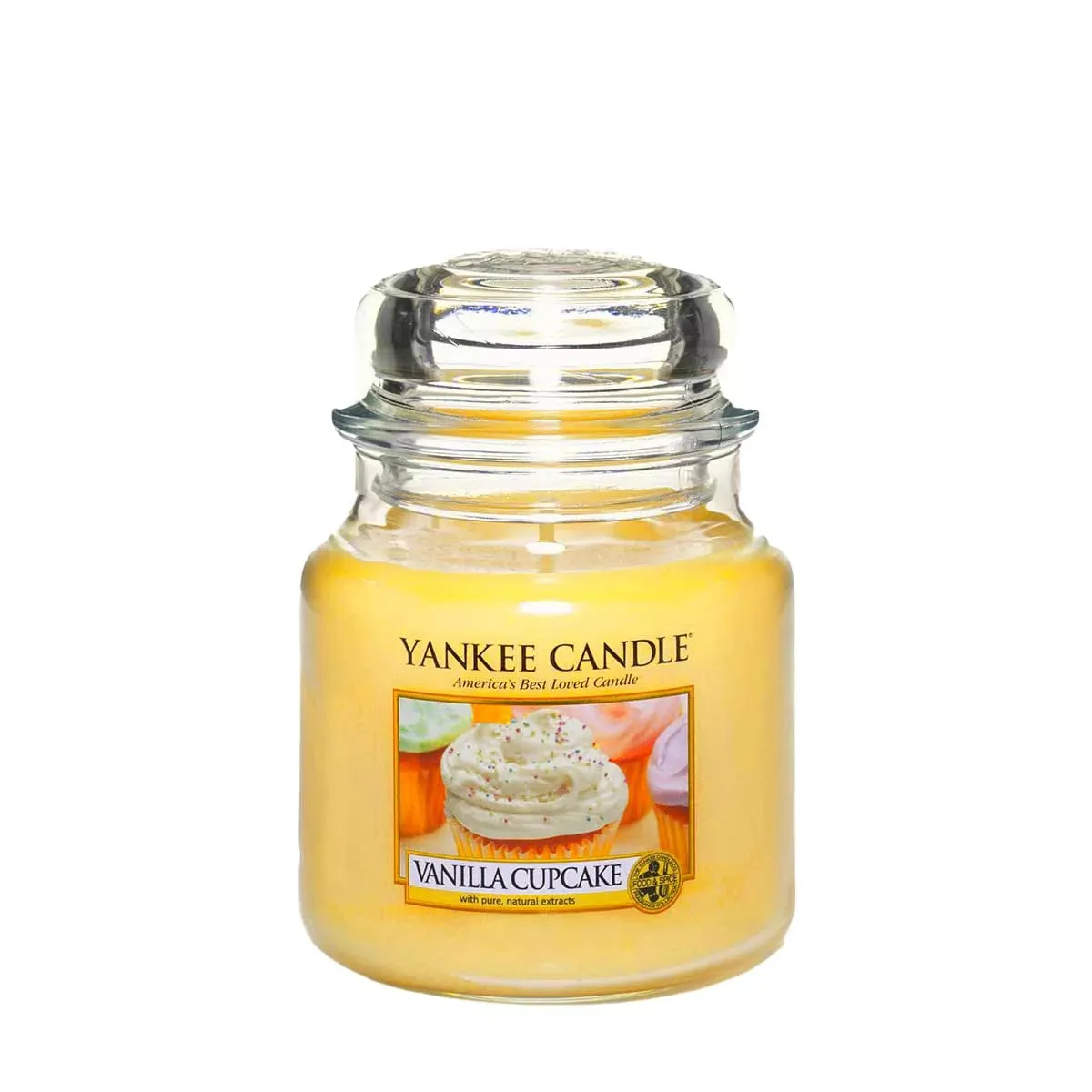 Yankee Candle Medium Jar Vanilla Cupcake 411g