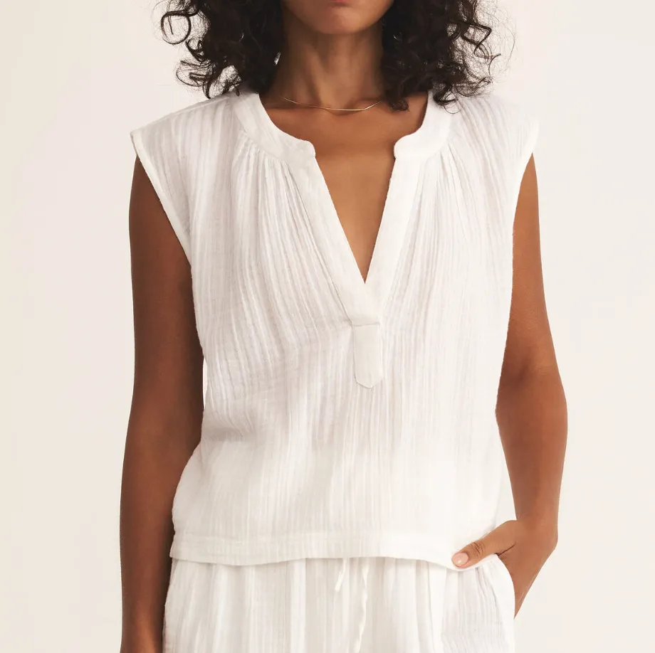 Z Supply Cliffside V-Neck Airy Top