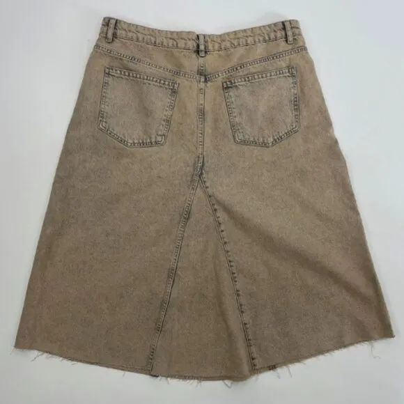 Zara TRF Overdyed Skirt