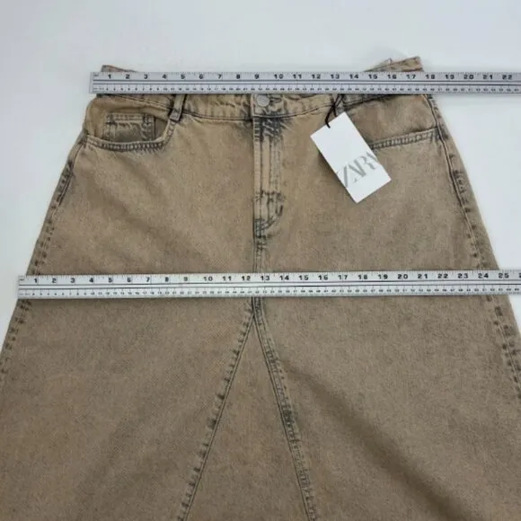 Zara TRF Overdyed Skirt