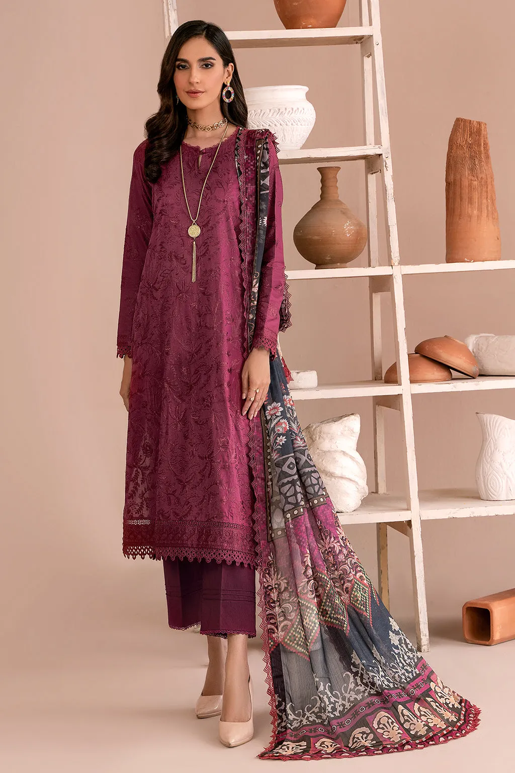 ZEA 06 CARLA| Zarif Unstitched Lawn | Eid Ul Adha Collection23