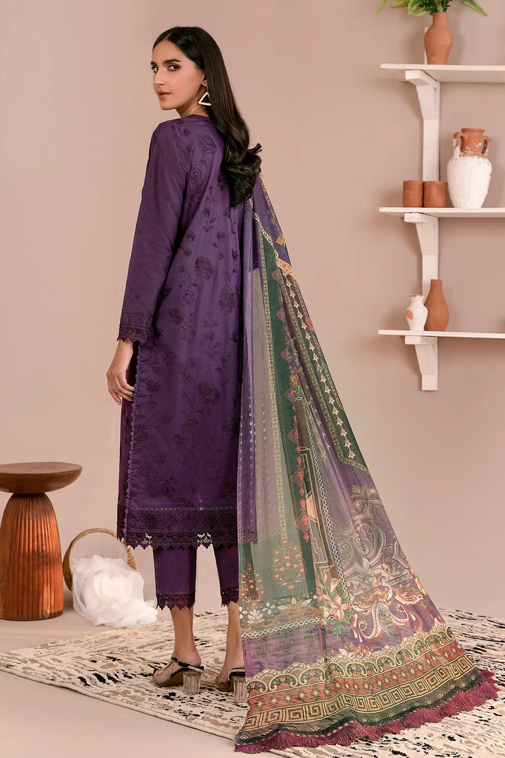 ZEA 08 LILAH| Zarif Unstitched Lawn | Eid Ul Adha Collection23