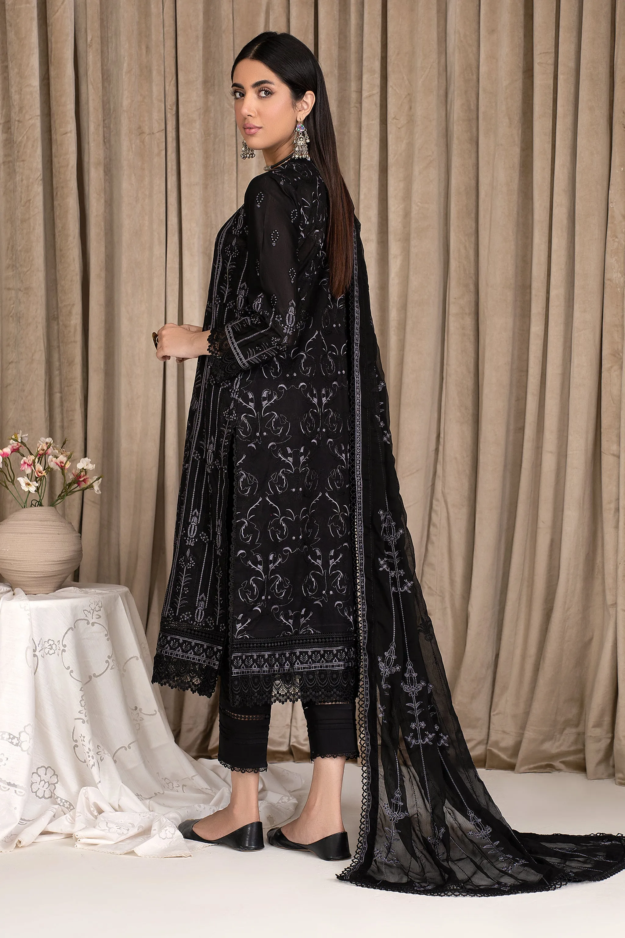 ZEL 10 Dark Aura | Zarif Unstitched Lawn | Eid Ul Adha Collection23