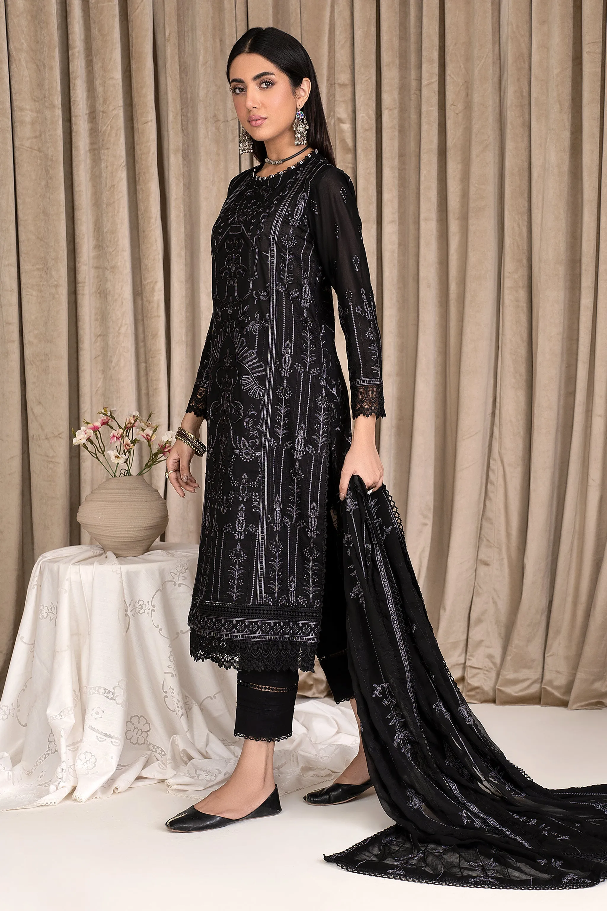 ZEL 10 Dark Aura | Zarif Unstitched Lawn | Eid Ul Adha Collection23