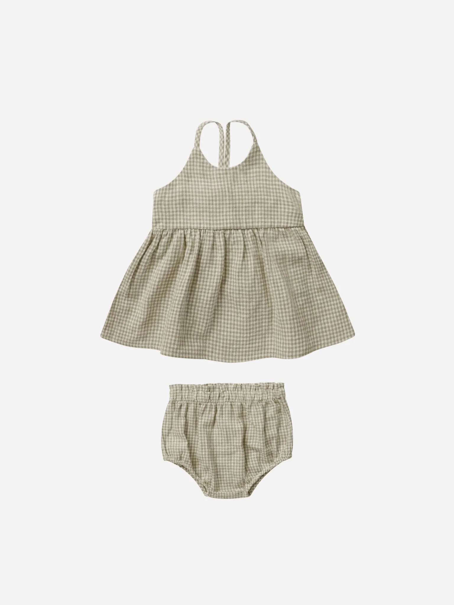 Zenni Set || Sage Gingham