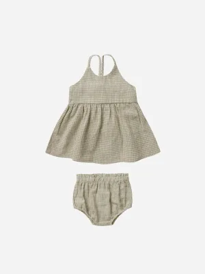 Zenni Set || Sage Gingham