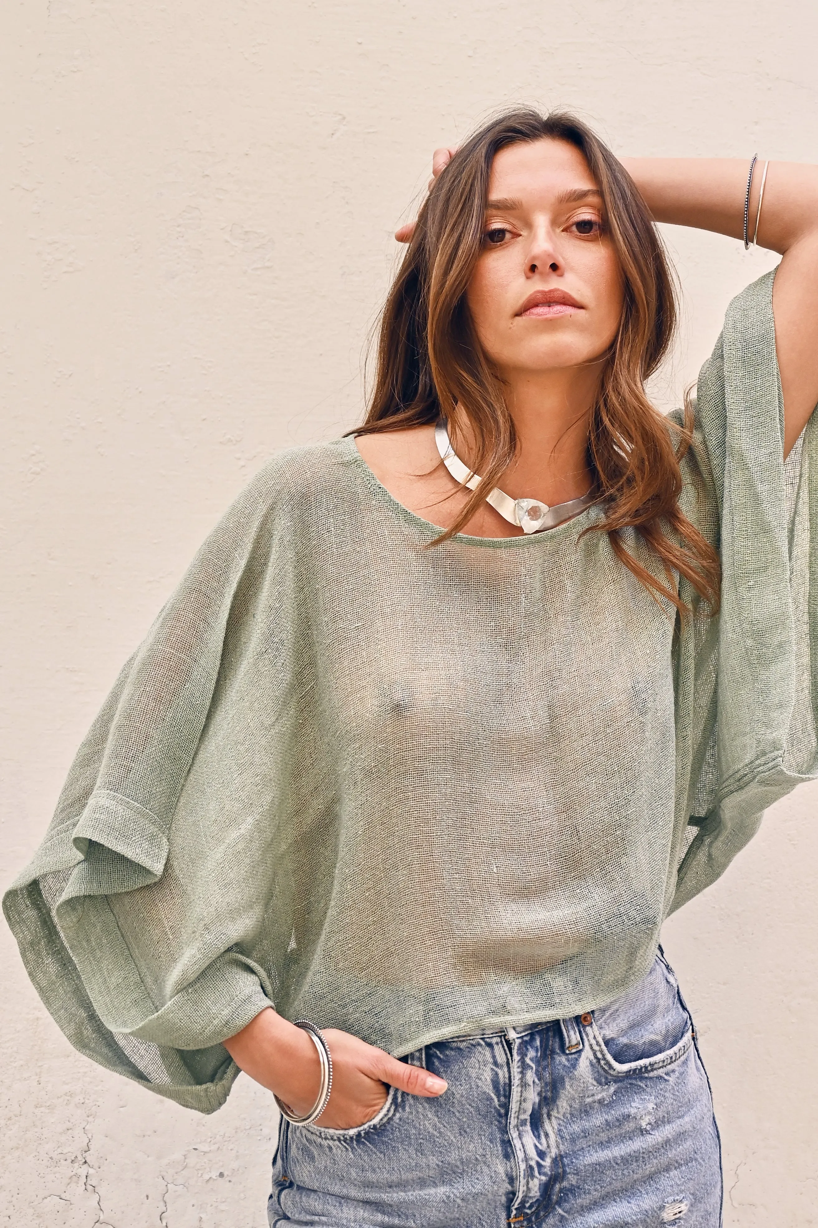 Zephyr Top | Aqua