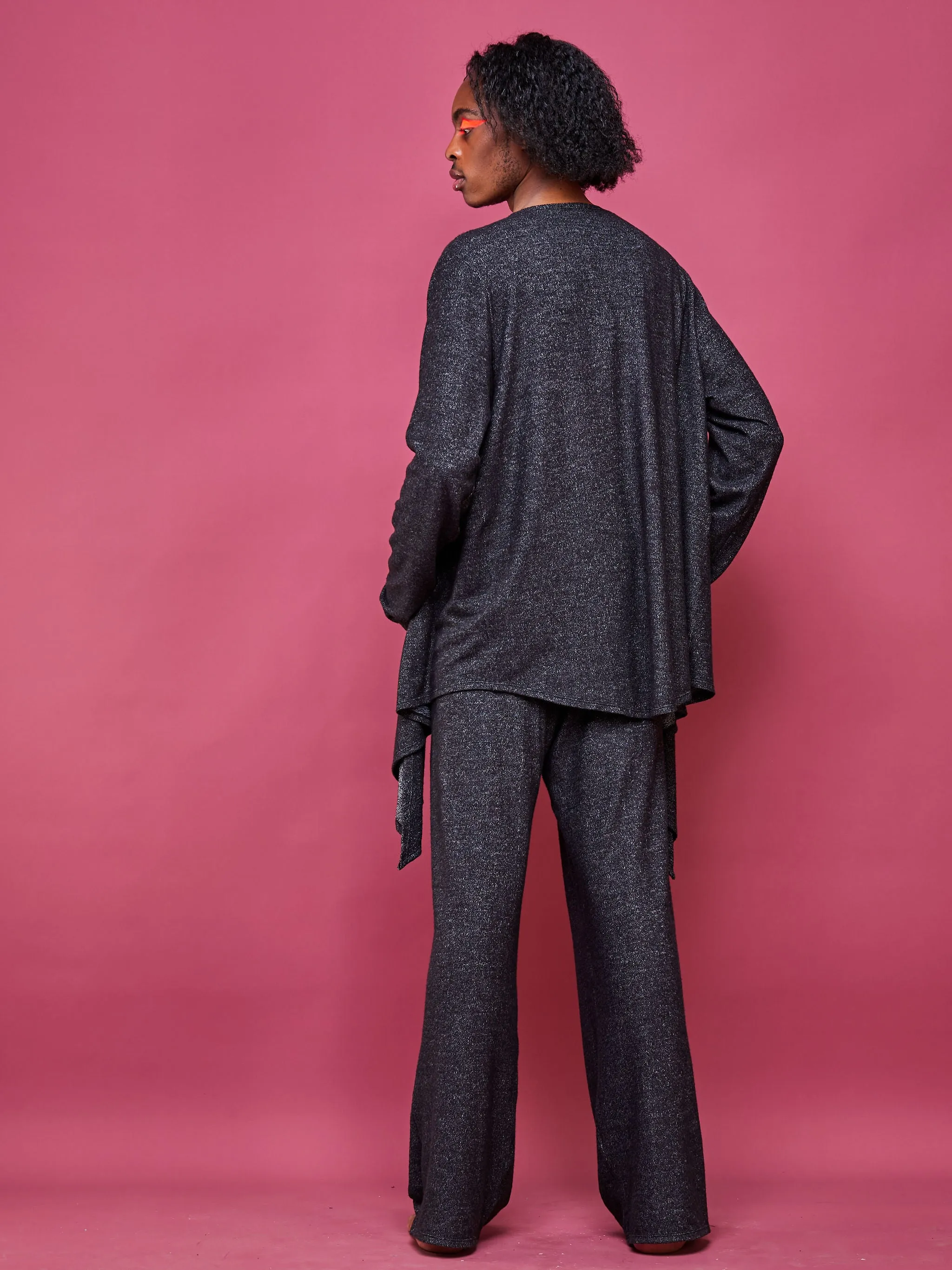 Zoya Brave Waterfall Sweater - Black